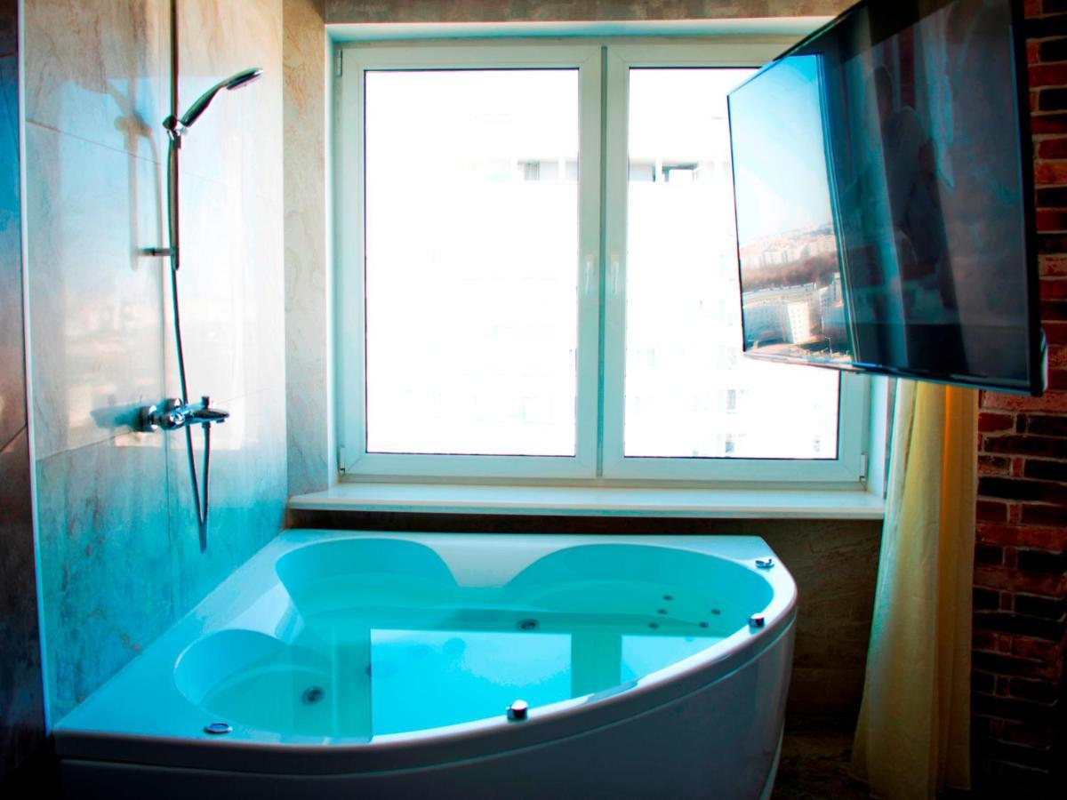 Jacuzzi New Loft Apartcomplex Kaskad, Минск - Центр Города Minsk Exterior photo